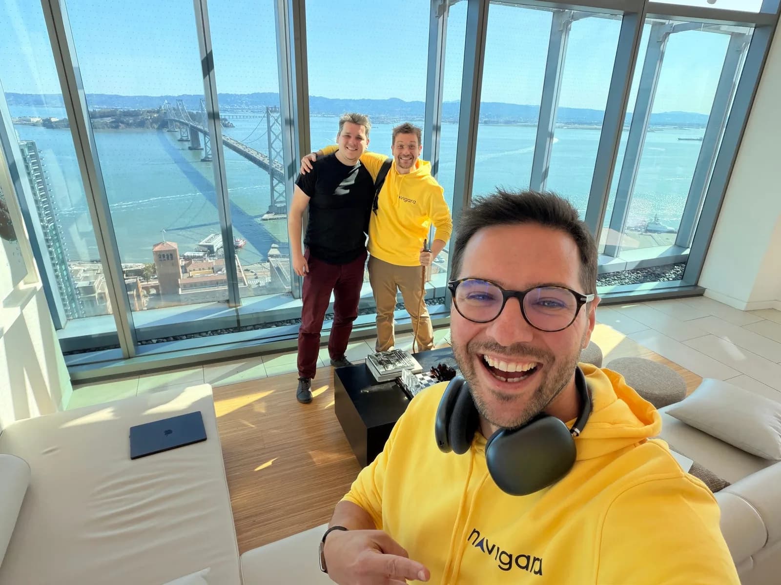 Navigara founders in San Francisco